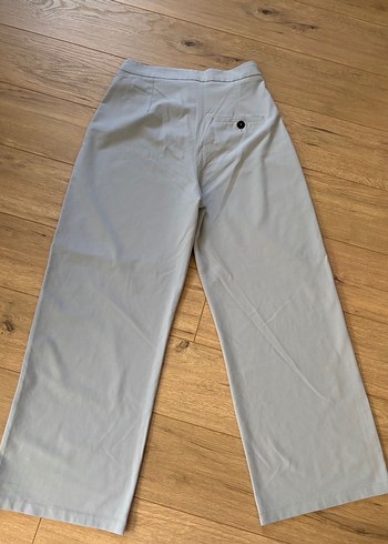 bershka 40 beden mavi kumaş pantolon - Görsel 7