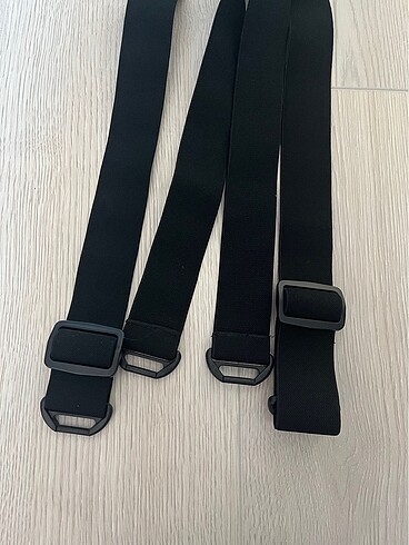 siyah renk erkek pantolon askısı - Görsel 3