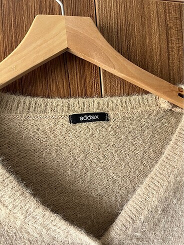 s Beden addax peluş crop hırka
