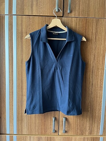 barbour sıfır kol polo yaka üst