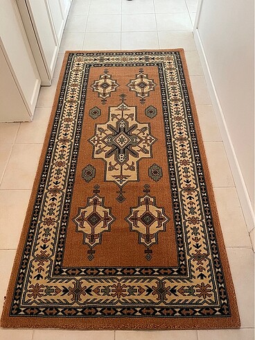 1001 gece merinos halı yolluk (2 metre x 1 metre)
