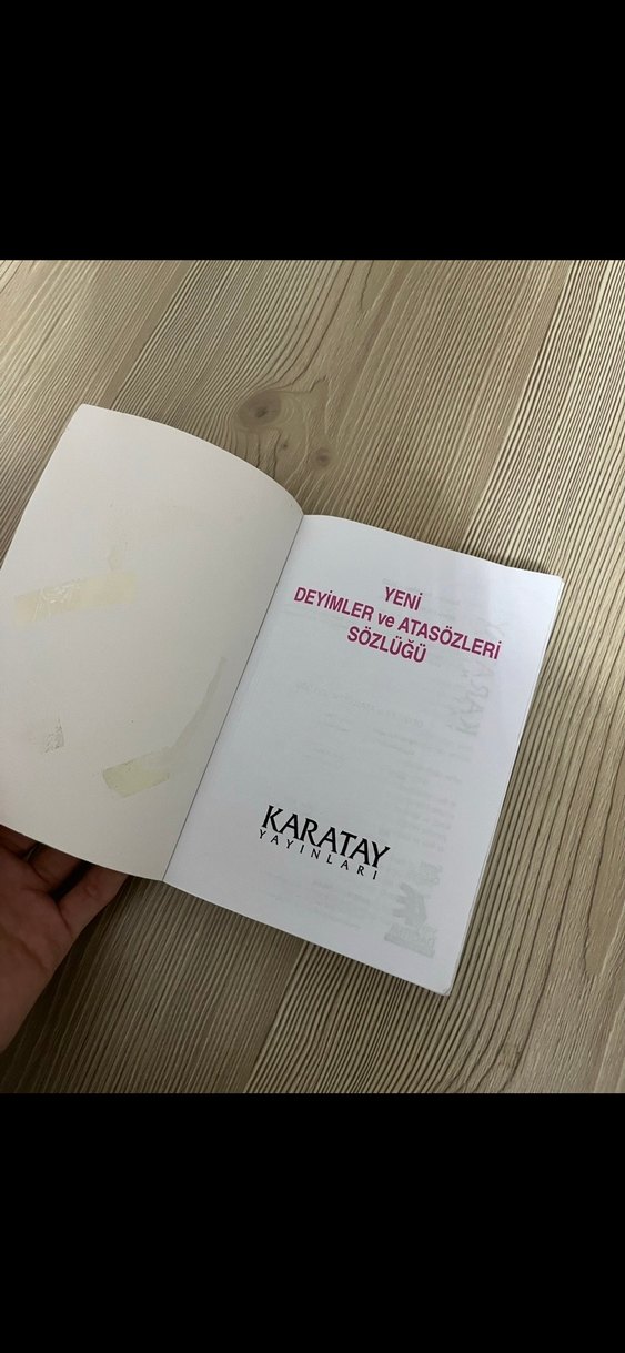 Atasözleri ve Deyimler Sözlüğü - Karatay - Görsel 3