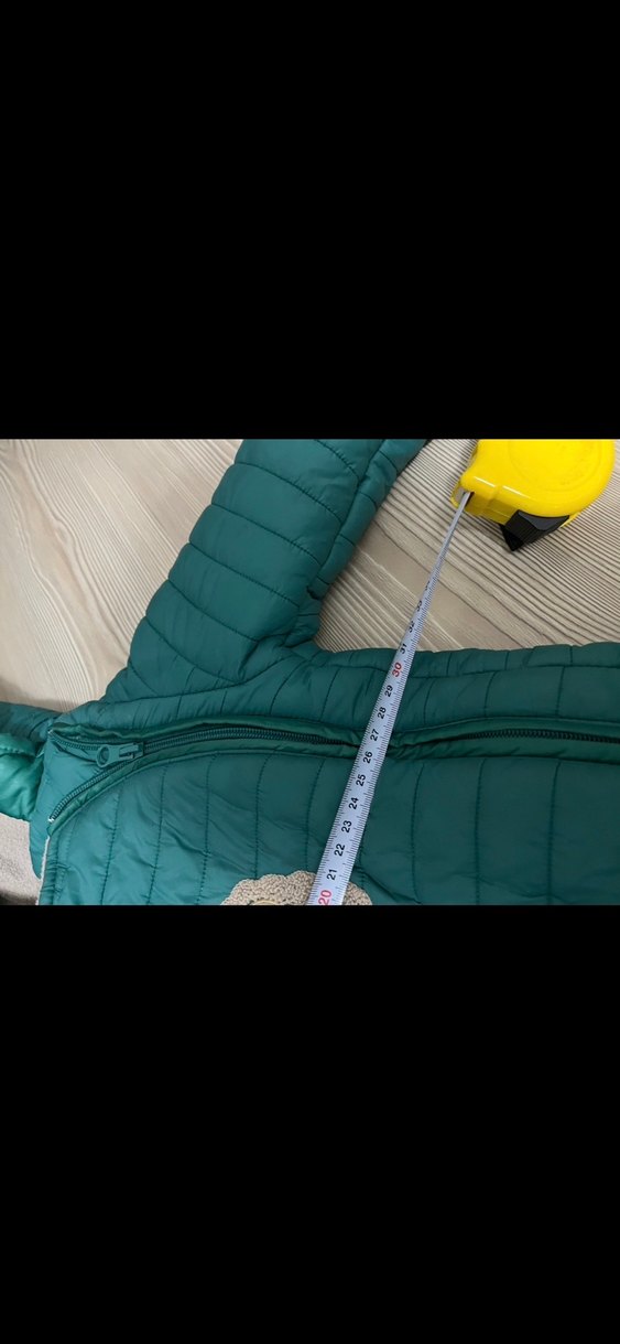 Fermuarlı Turkuaz Bebek Tulumu - Görsel 5