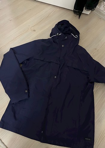 Düğmeli Lacivert Midi Erkek mont - Görsel 3