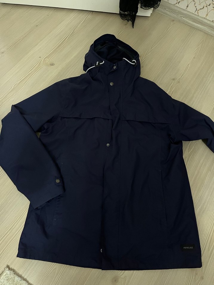 Düğmeli Lacivert Midi Erkek mont - Görsel 2