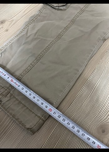 27 Beden gri Renk Gri Kemerli Kadın Midi Kot Pantolon