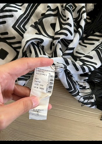 Bohem Gri Kadın Uzun Salaş Püsküllü pareo - Görsel 5