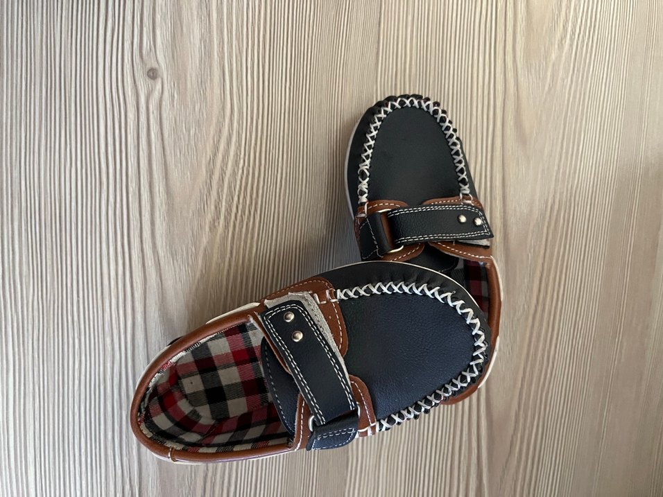 Kahverengi Kemerli Erkek Çocuk Özel Ayakkabı - Görsel 4