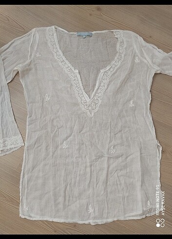 Beyaz ince t-shirt 