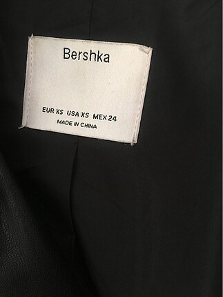 Bershka Deri ceket