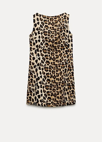 Zara Zara leopar elbise