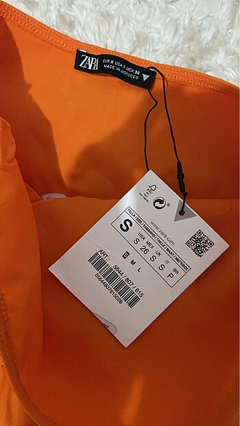 xs Beden Zara elbise