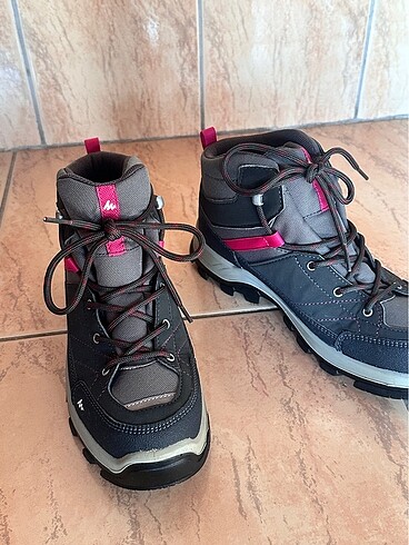 38 Beden gri Renk Decathlon waterproof Kadın Bot | 38