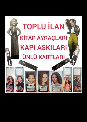 KİTAP AYRAÇ TOPLU İLAN