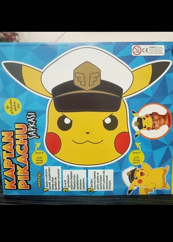  KAPTAN PIKACHU ( MASKE )