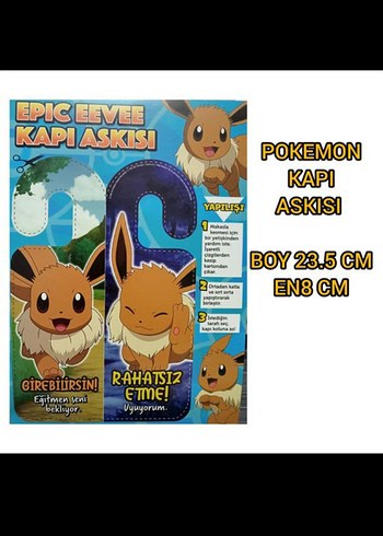 Beden POKEMON EŞYALARI