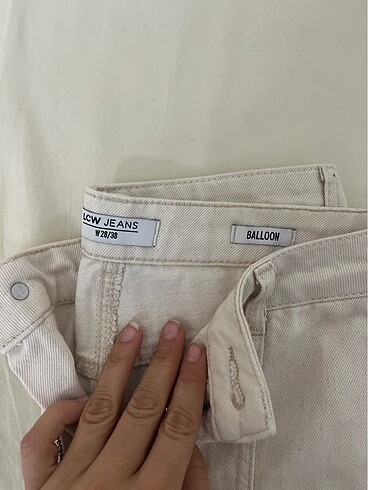 m Beden Kot balon pantolon