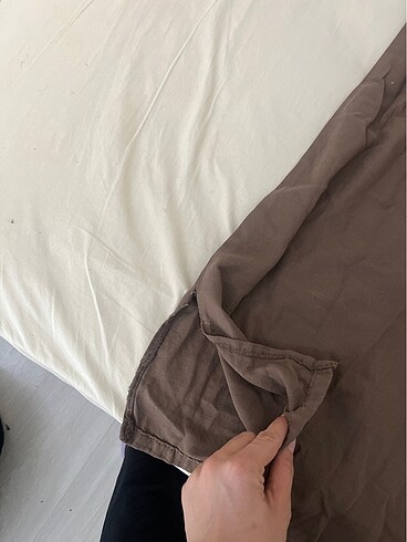 m Beden kahverengi Renk Addax keten yazlık elbise