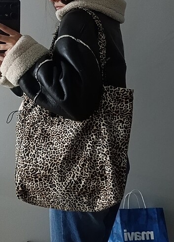 Zara Leopar Bez Çanta