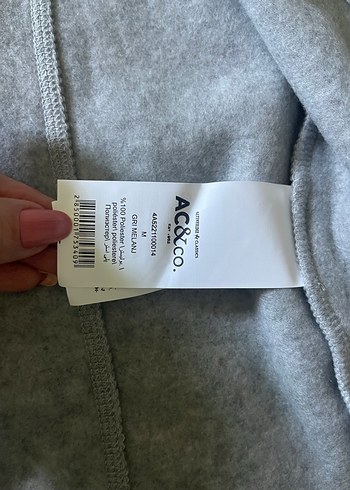 Gri Fermuarlı Erkek Polar Sweatshirt - Görsel 10