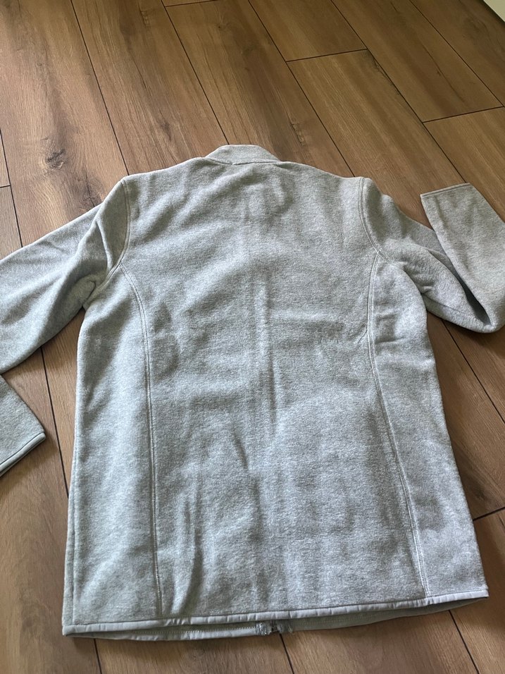 Gri Fermuarlı Erkek Polar Sweatshirt - Görsel 5