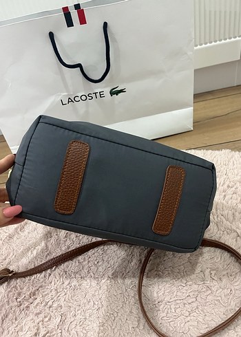 Gri Kahverengi Minimalist Kadın Çanta - Görsel 4