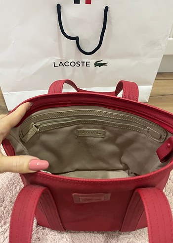 Kırmızı Fermuarlı Kadın El Çantası - Görsel 8