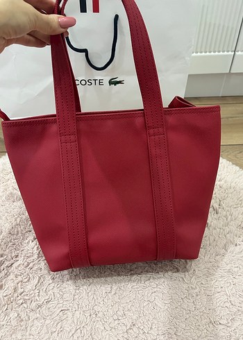 Kırmızı Fermuarlı Kadın El Çantası - Görsel 6