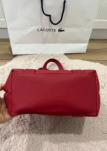 Kırmızı Fermuarlı Kadın El Çantası - Görsel 5