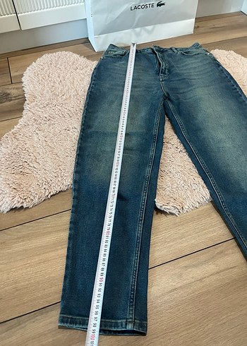 Mavi Rahat Kesim Kadın Denim Pantolon - Görsel 4