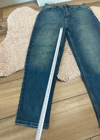 Mavi Rahat Kesim Kadın Denim Pantolon - Görsel 5