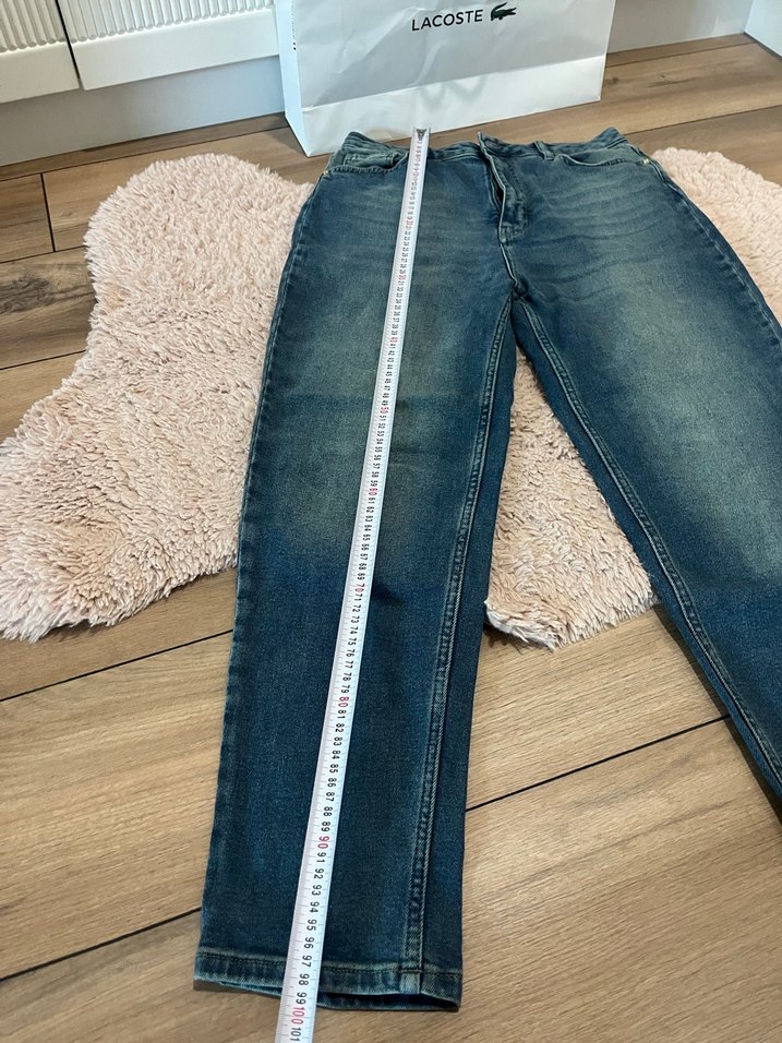 Mavi Rahat Kesim Kadın Denim Pantolon - Görsel 4