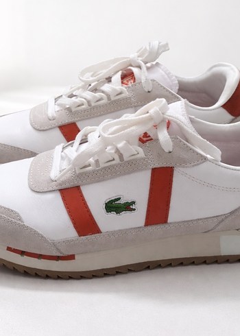 Lacoste Beyaz Bağcıklı Spor Ayakkabı - Görsel 2