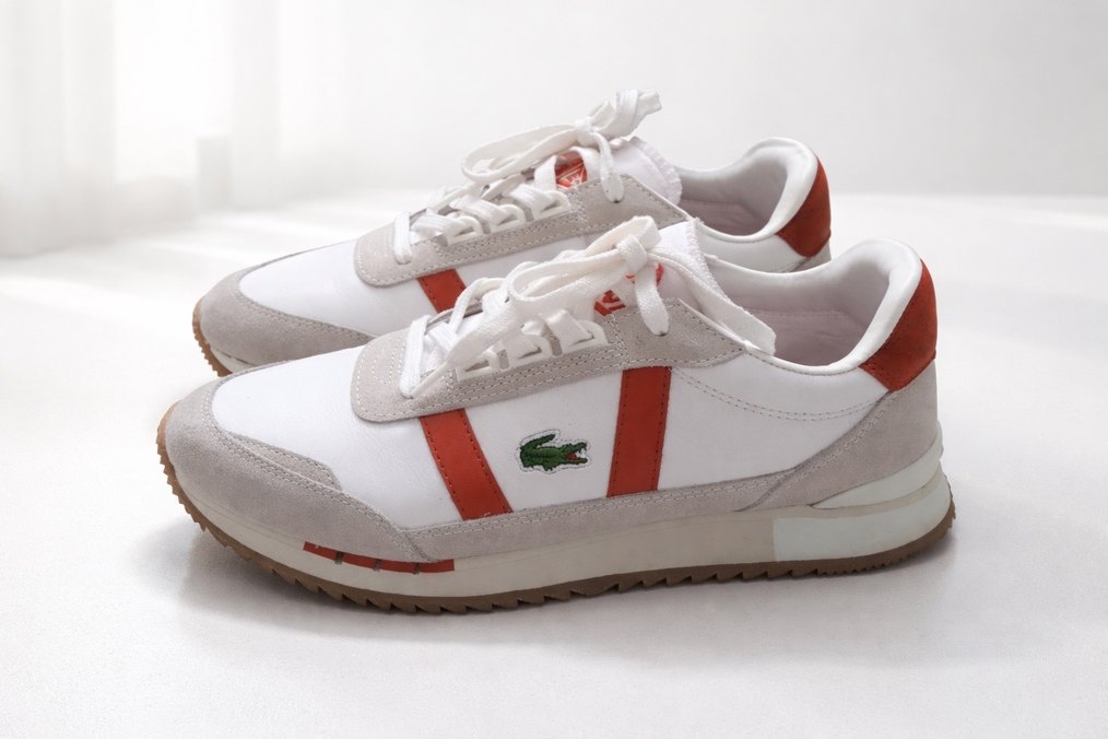 Lacoste Beyaz Bağcıklı Spor Ayakkabı - Görsel 2