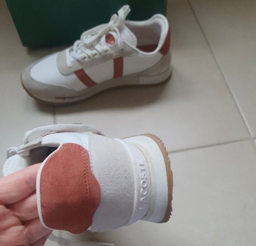 Lacoste Beyaz Bağcıklı Spor Ayakkabı - Görsel 4