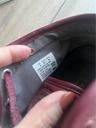 37 Beden bordo Renk LACOSTE BOT
