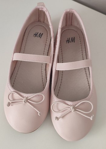 H&M Pembe Kız Çocuk Babet Ayakkabı
