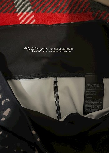 Kadın Siyah desenli tayt - Görsel 2