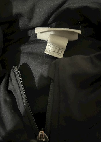 Siyah Fermuarlı Uzun Kollu Kadın spor ceket - Görsel 2