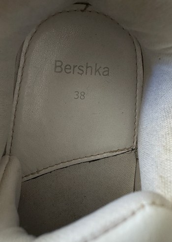 Beyaz Bağcıklı Kadın Spor Ayakkabı - Görsel 3