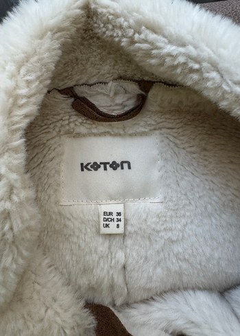 Kahverengi Süet Kürklü Kadın Ceket - Görsel 3