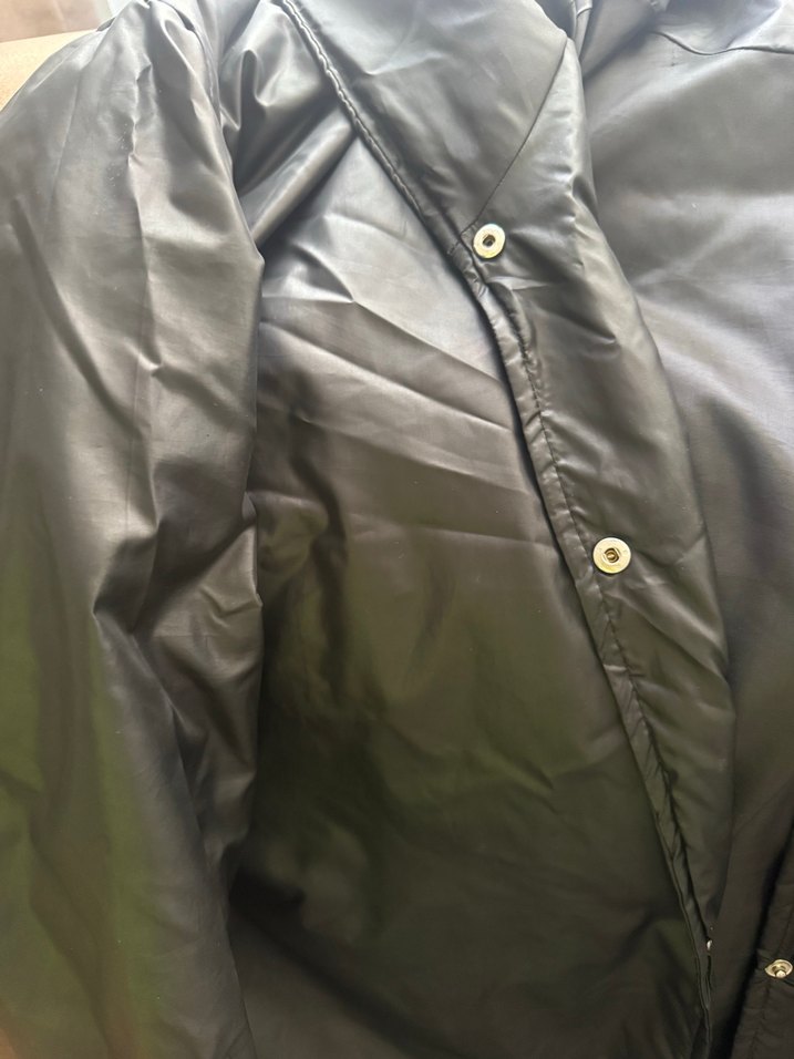 Düğmeli Siyah Kadın Ceket - Görsel 4