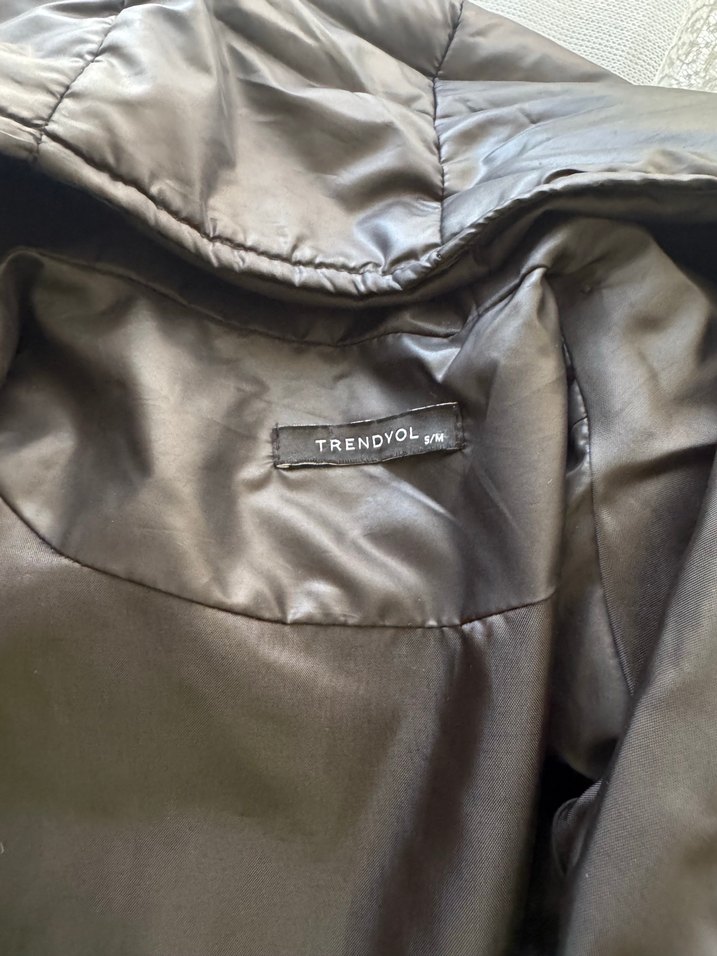 Düğmeli Siyah Kadın Ceket - Görsel 3