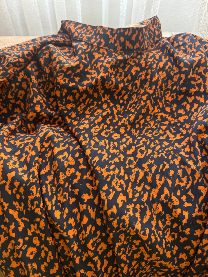 Kahverengi Leopar Desenli Mini Deri Elbise - Görsel 4