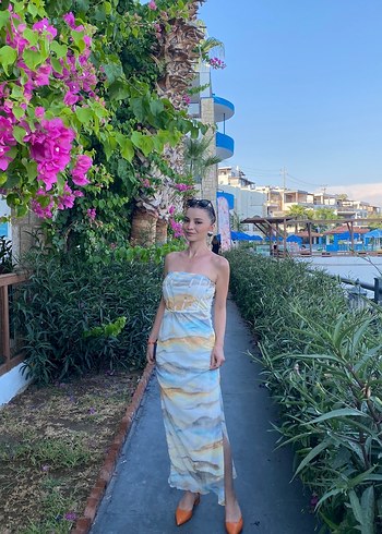 Şeffaf Strappy Mini Straplez Bustiyer - Görsel 2