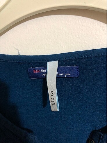 s Beden mavi Renk Bershka bluz