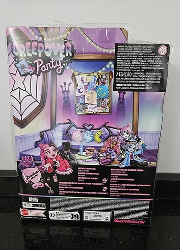 Beden Renk Monster high creepover draculaura