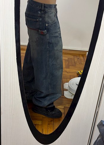 2K Sanchezz Genis Paca Koyu Mavi Denim Jean