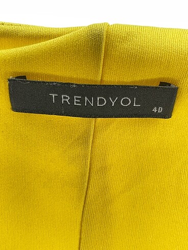 40 Beden sarı Renk Trendyol & Milla Kısa Elbise %70 İndirimli.