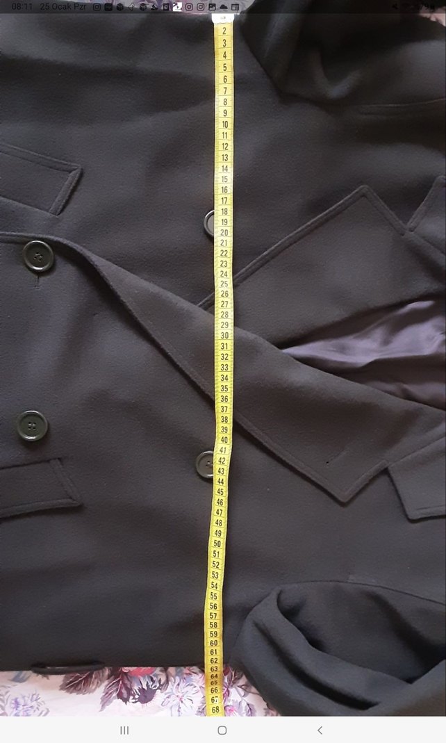 sarar erkek kaşe manto - Görsel 4